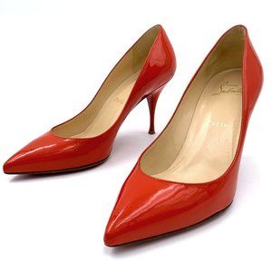 Preowned Christian Louboutin Pumps - Red - US8 - Good condition